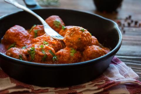 Boulettes de viande au pesto de sauge